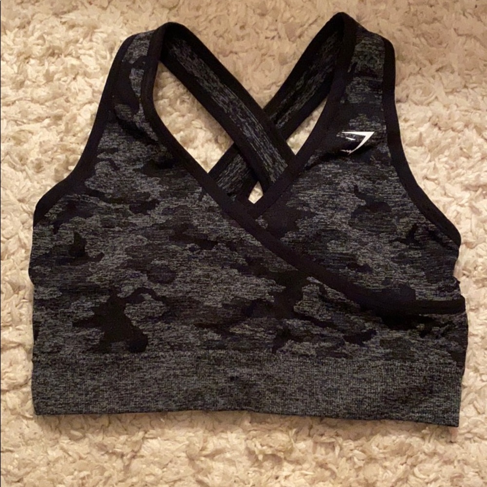 Gymshark Camo Sports Bra